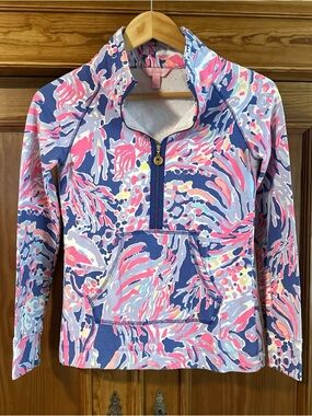 Lilly Pulitze 1/2 zip skiper pullover havket multicolor
Women’s XS